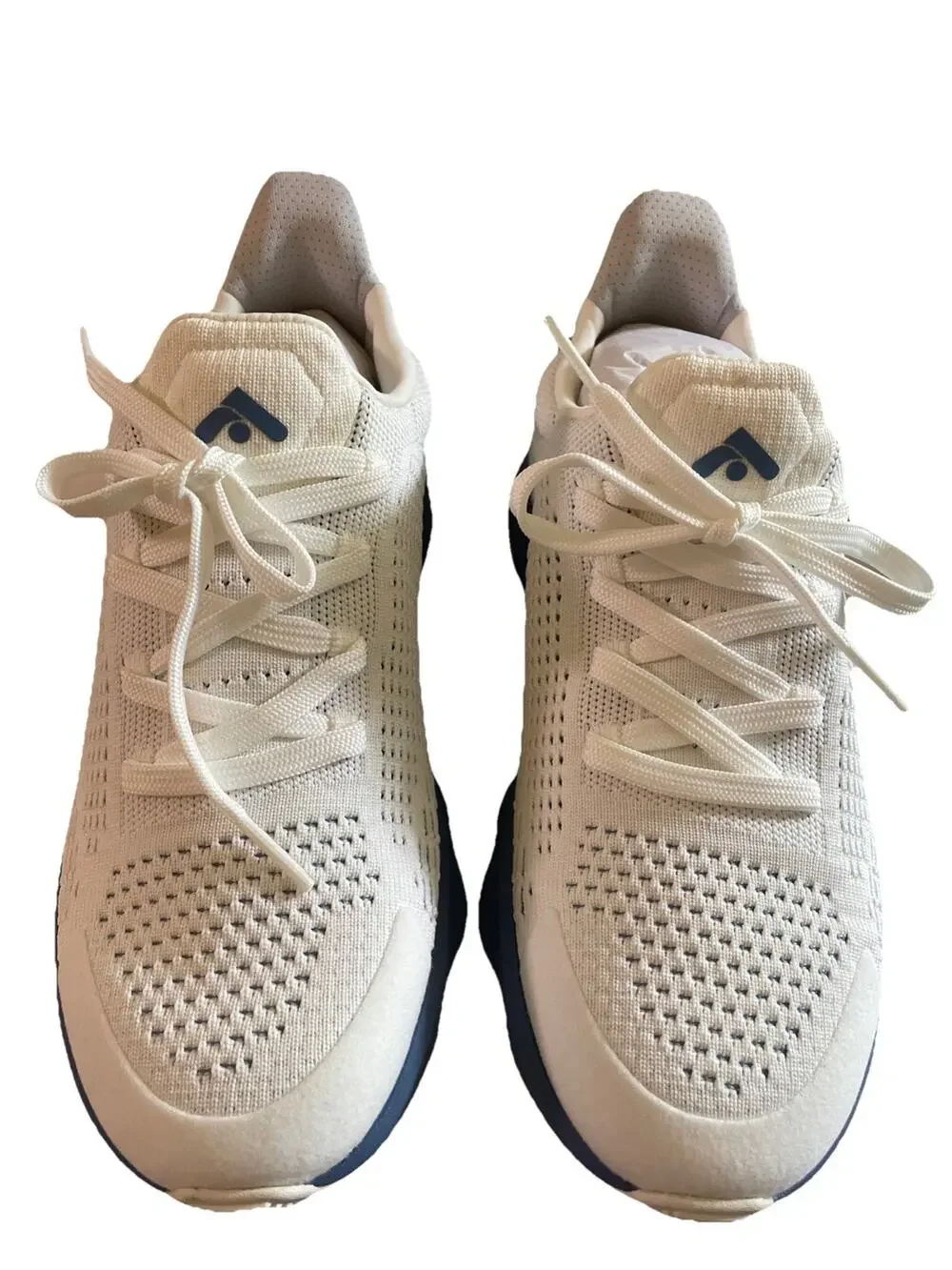 Fitflop Womens Vitamin FFX Sail Blue Knit Sports Sneakers Sz 5.5 Medium